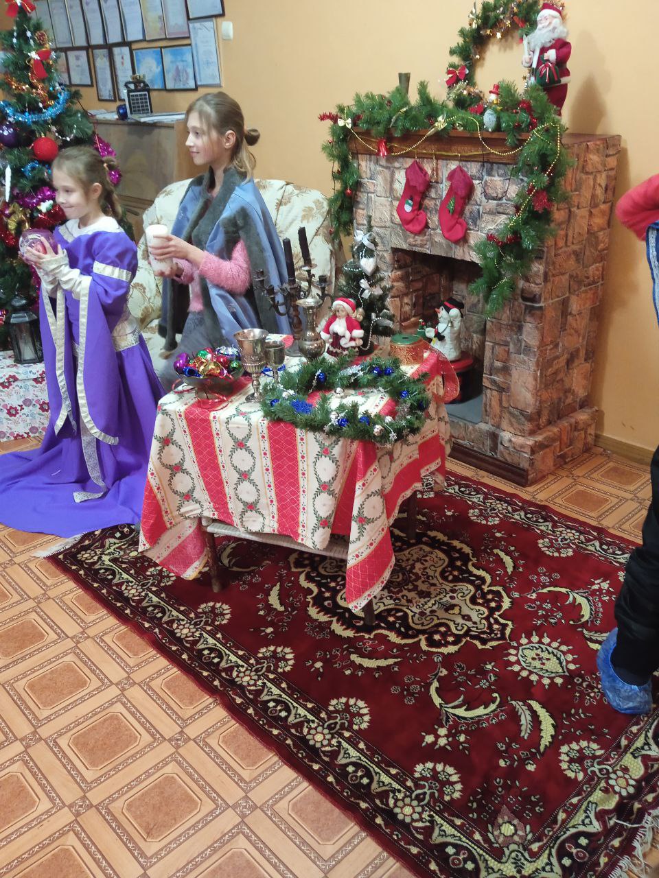 «Вітальня Святого Миколая» вчергове зустрічає діточок  на Новорічні  та Різдвяні свята